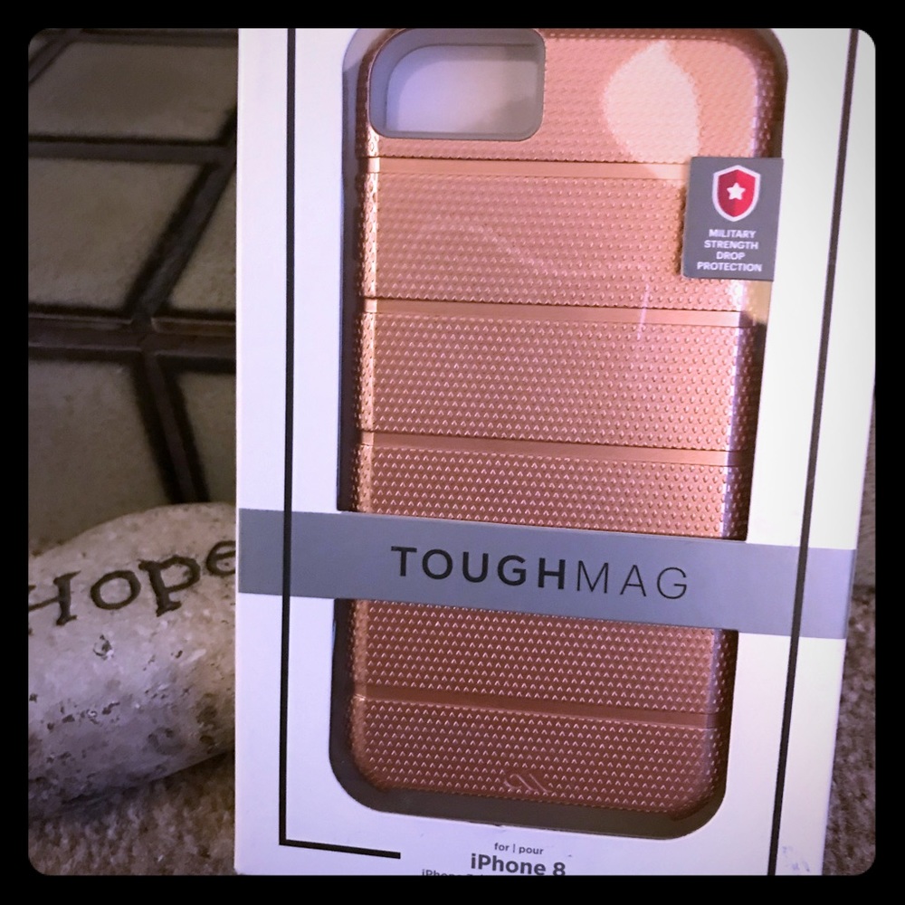 NIB Rose Gold iPhone case